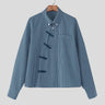 Y2K Plaid Long Sleeve Pankou Button Down Shirt