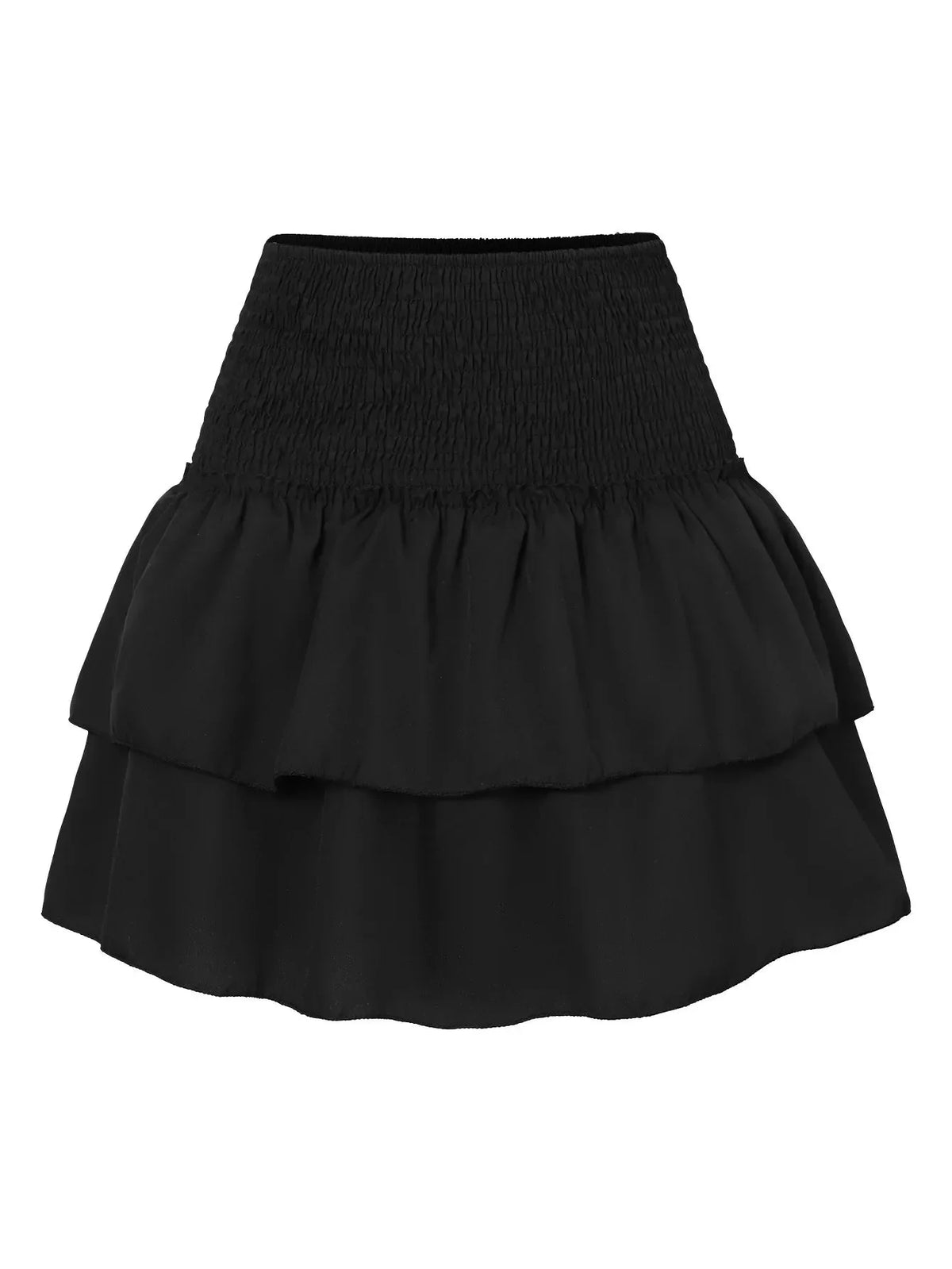 Pleated Beached Ruffle Mini Skirt — in alternativa