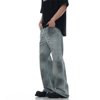 Pleated Slight Flare Baggy Jeans — in alternativa