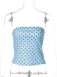 Polka Dot Princess Bandeau Tube Top — in alternativa