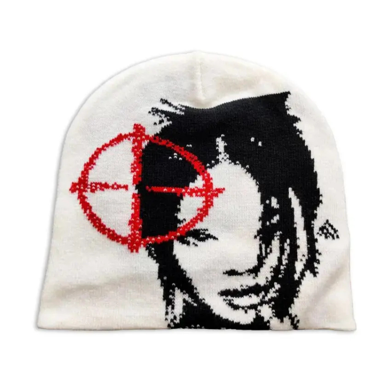 Profile Icon Graphic Target Beanie