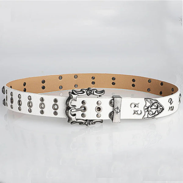 Y2K Punk Studded Rivet Belt
