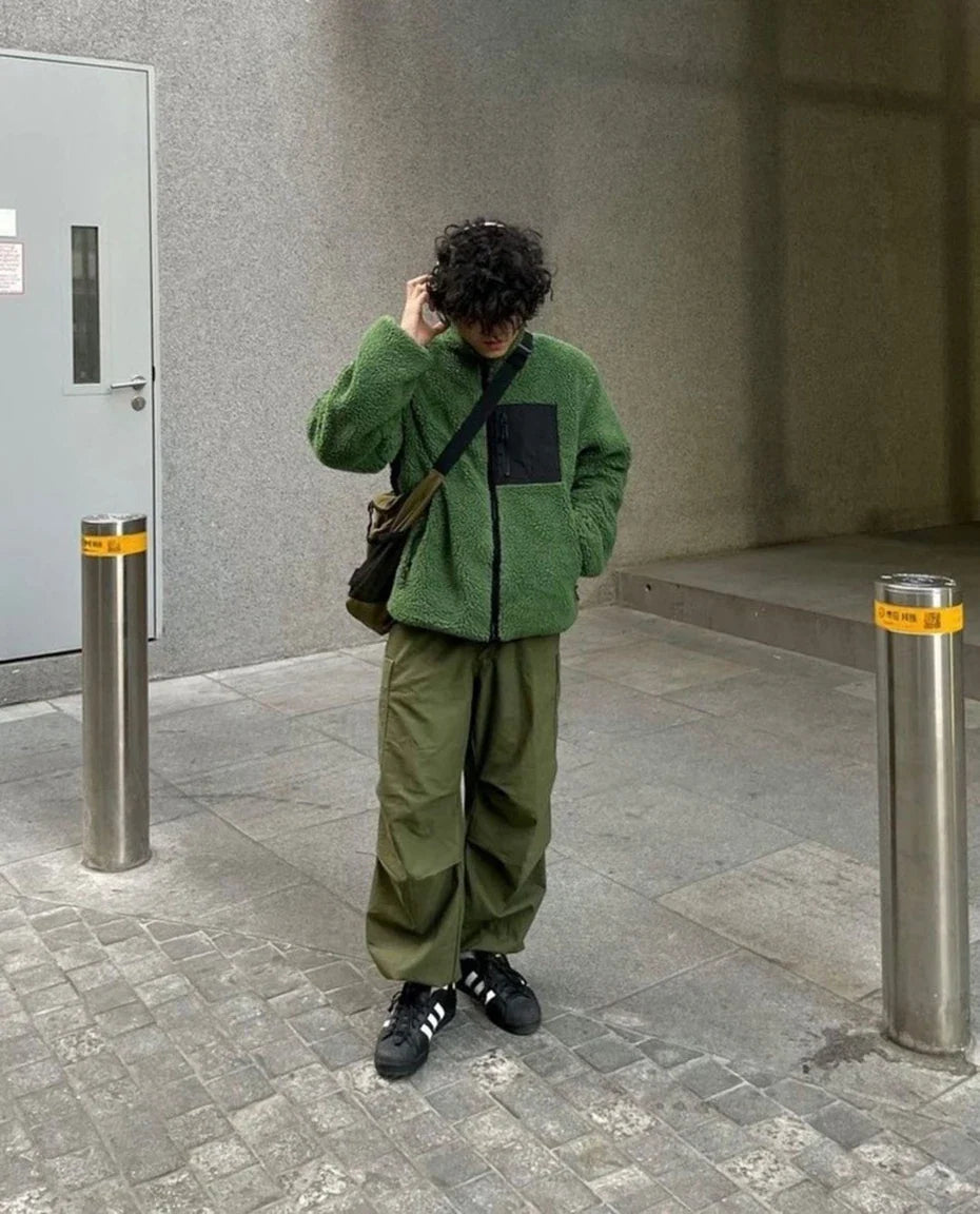 Reversible 8 Ball Fleece Jacket — in alternativa