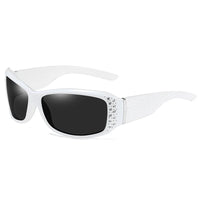 Rhinestone Decorated UV400 Sunglasses — dettaglio