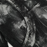 Rivet Patchwork Painter Baggy Jeans — in alternativa