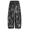 Y2K Rivet Patchwork Painter Baggy Jeans