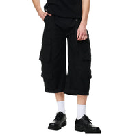 Safari Style Barrel Baggy Cargo Shorts Jorts — in alternativa
