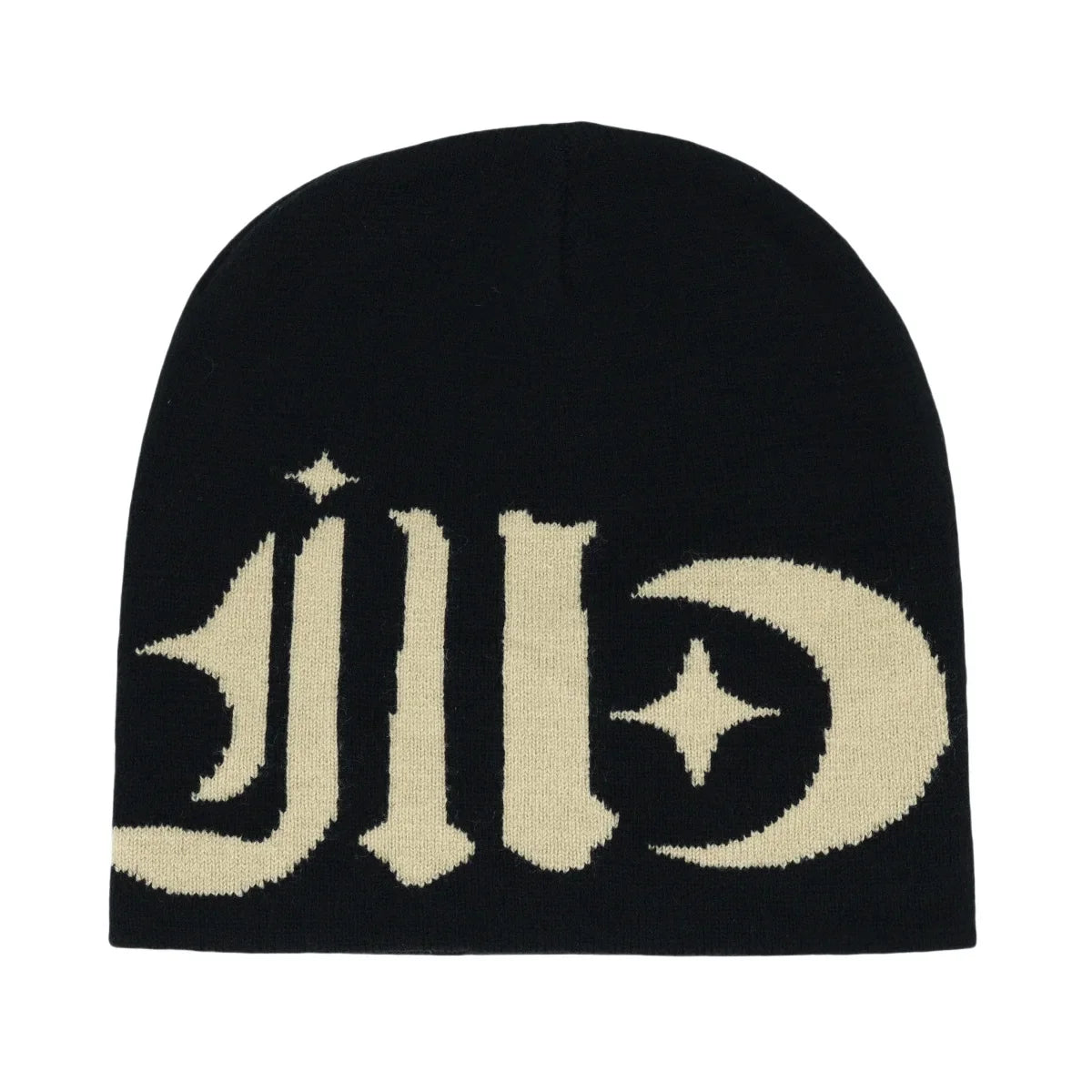 Scripture Graphic Beanie — vista frontale