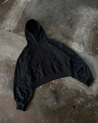 Seraphim Black Hoodie — dettaglio della stampa