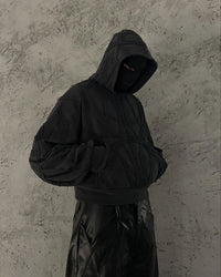 Seraphim Black Hoodie — vista laterale