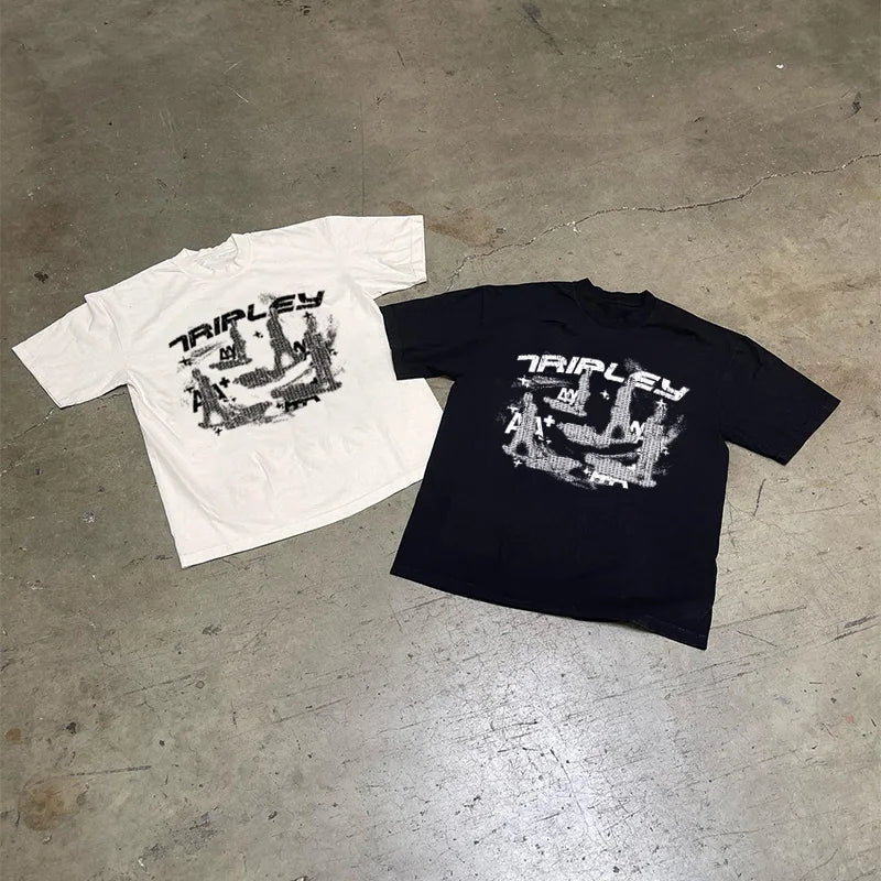Shadow Walk Graphic T Shirt — dettaglio del tessuto