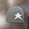 Y2K Single Star Graphic Beanie