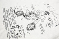 Sketchbook Bike Graphic Long Sleeve Top — dettaglio