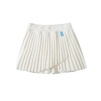 Skirt Pleated High Waist Tennis Mini Skirt — vista frontale