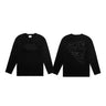 Y2K Skull Crutch Graphic Long Sleeve Top