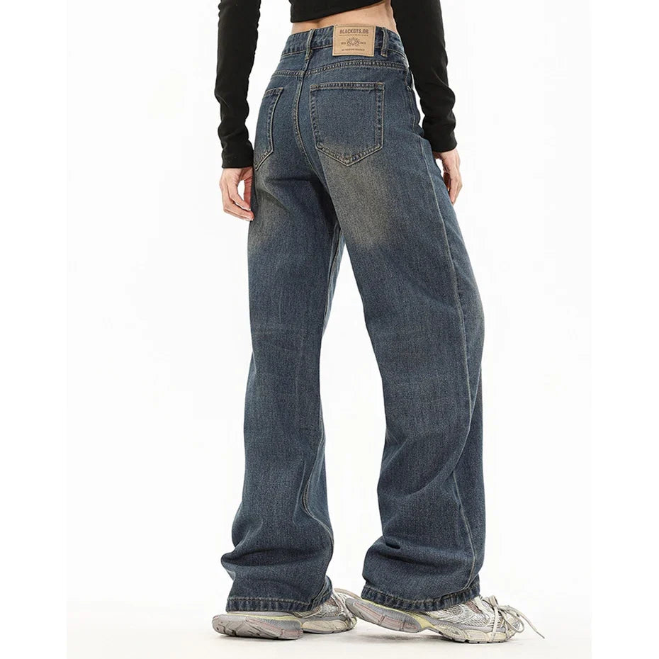 Spider Print Graphic Denim Jeans — dettaglio