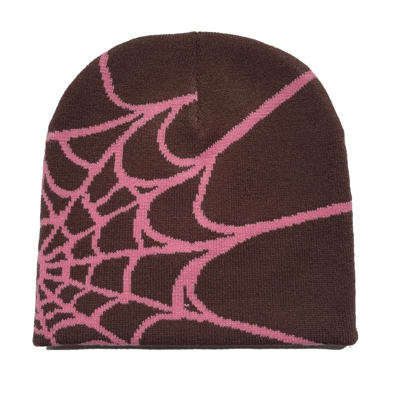 Spider Web Beanie — dettaglio del tessuto