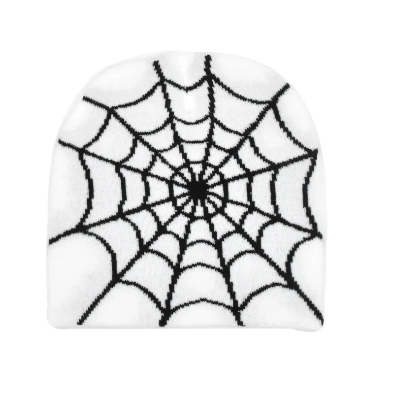Spider Web Beanie — vista frontale