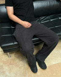 Spliced Straight Leg Sweatpants Jogger Trousers — in alternativa