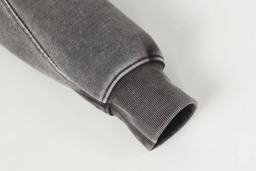Spliced Washed Hoodie — vista completa