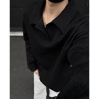 Spring Lapel Kitted Jumper Sweater — in alternativa