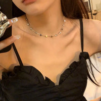 Star Pentagram Chain Necklaces — dettaglio