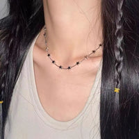 Star Pentagram Chain Necklaces — dettaglio della stampa