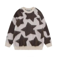 Star Struck Woven Plaid Knit Jumper — vista posteriore
