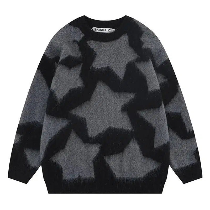 Star Struck Woven Plaid Knit Jumper — dettaglio della stampa