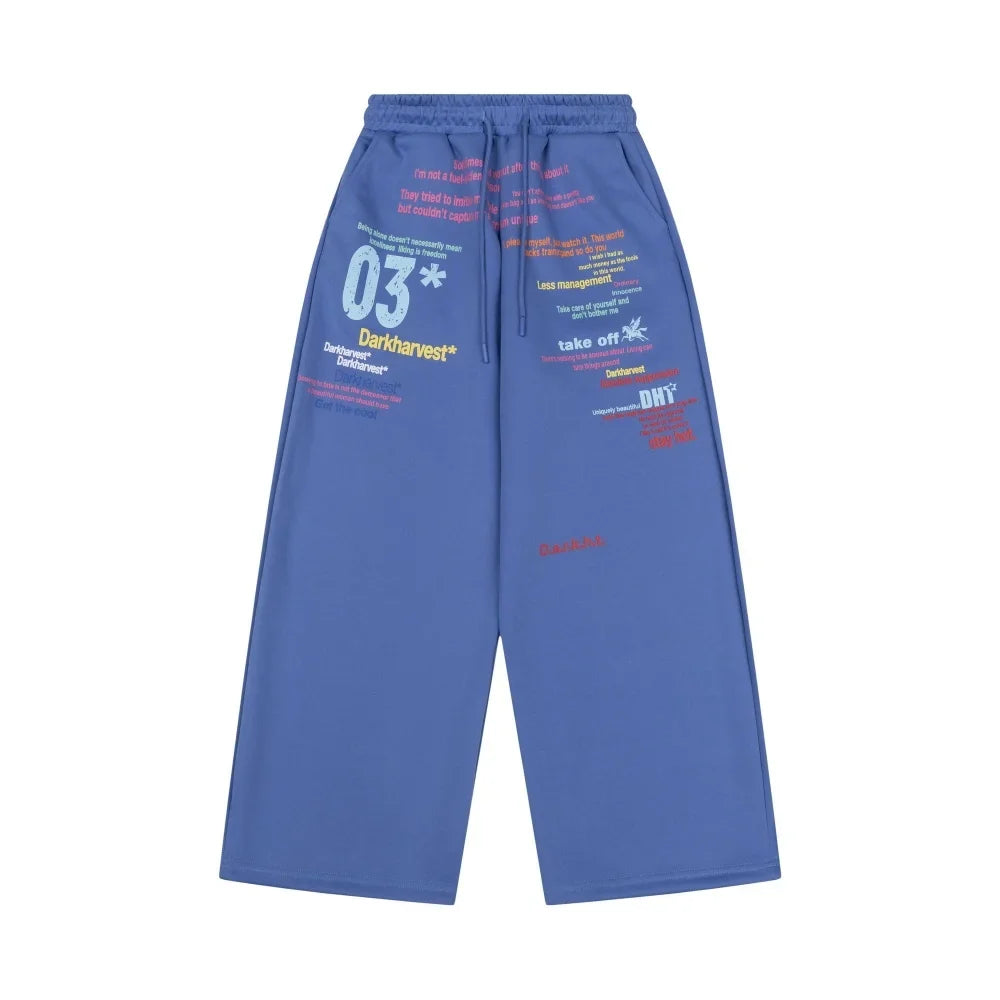 Statements Graphic Sweatpants Joggers Trousers — dettaglio