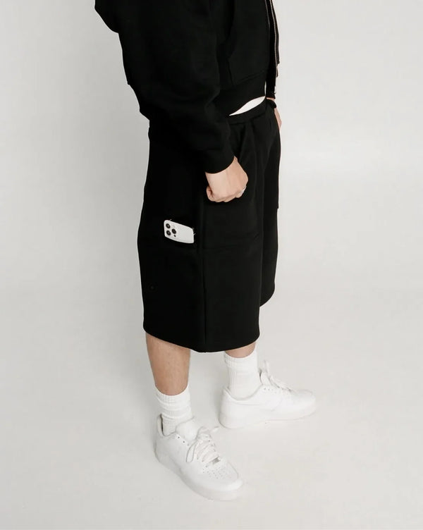 Streetwear Baggy Shorts — vista frontale