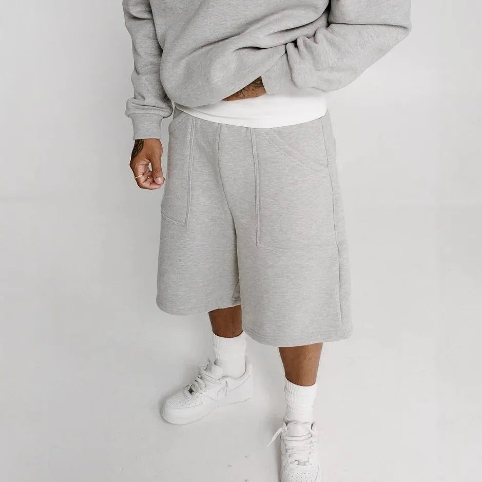 Streetwear Baggy Shorts — vista posteriore