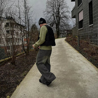 Stride Beanie — dettaglio della stampa