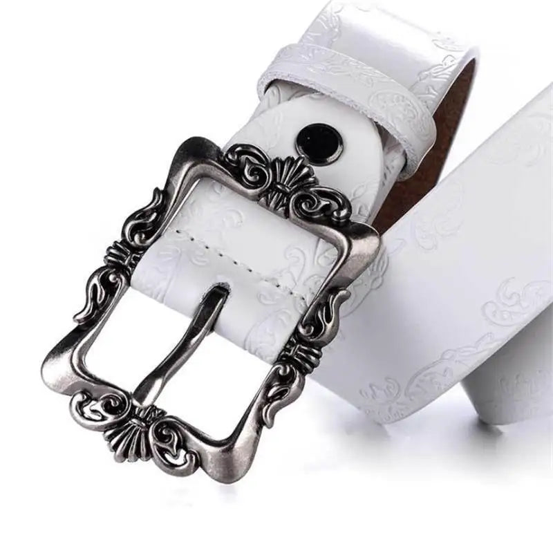 Subtle Intertwine Leather Belt — dettaglio del tessuto