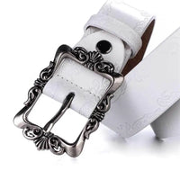 Subtle Intertwine Leather Belt — dettaglio del tessuto