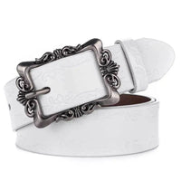 Subtle Intertwine Leather Belt — dettaglio della stampa