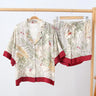Y2K Summer Collared Two Piece Pyjamas