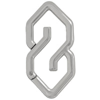 Super S Belt Loop Carabiner Keychain — vista posteriore