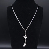 Sword Pendant Necklace — dettaglio del tessuto
