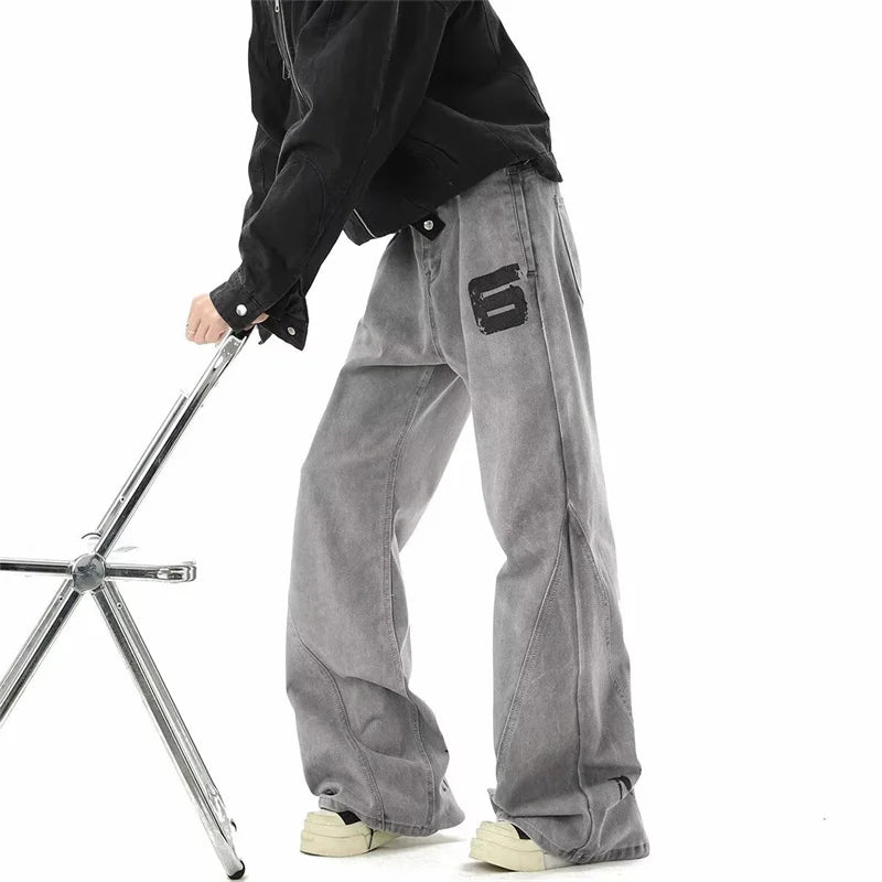 The "6" Baggy Bootcut Jeans — dettaglio
