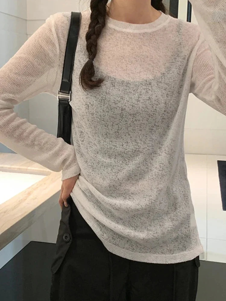 Thin Long Sleeve Summer Top — in alternativa