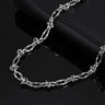 Y2K Thorn Knot Links Necklace