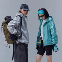 Tri Shield Lightweight Cycling and Hiking Windbreaker Jacket — vista laterale