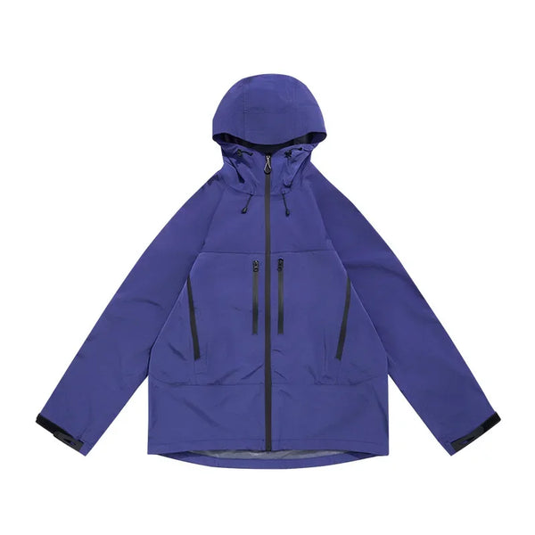 Y2K TripleGuard HardShell Sealed Outdoor Waterproof Jacket Coat