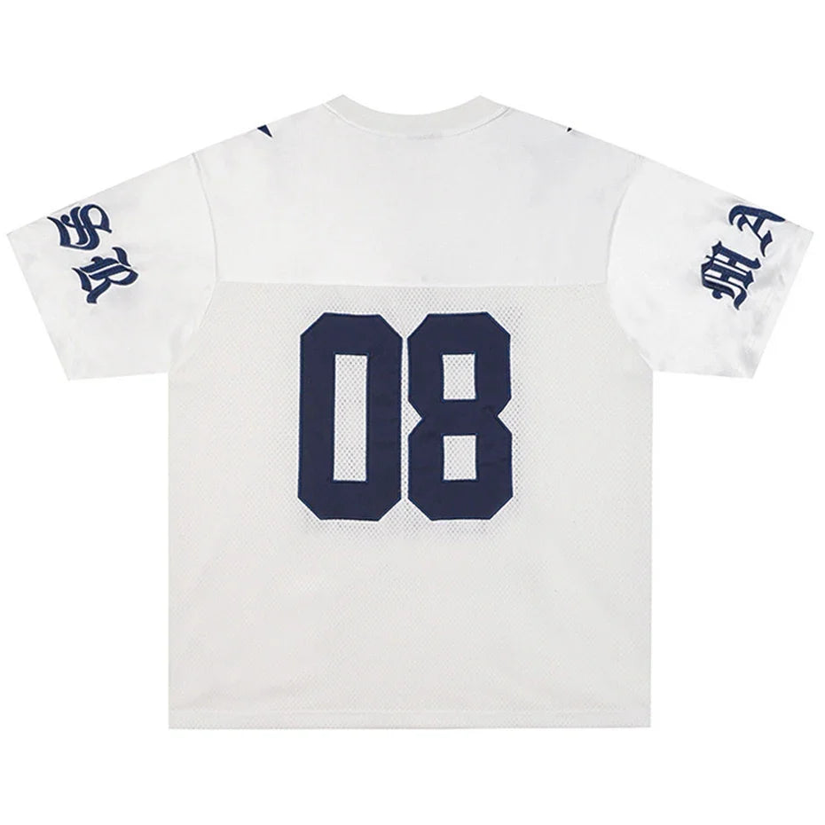 Two Stars Football Jersey — dettaglio della stampa