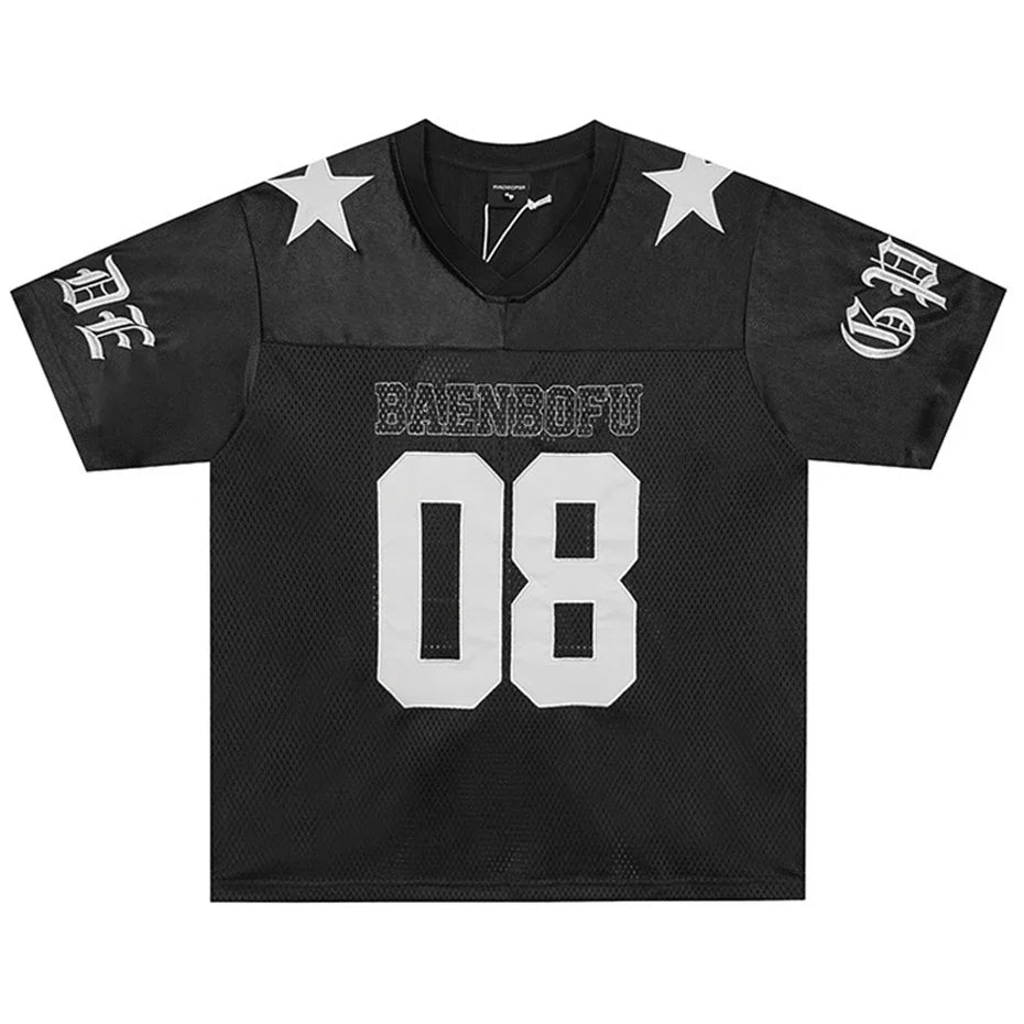 Two Stars Football Jersey — vista posteriore