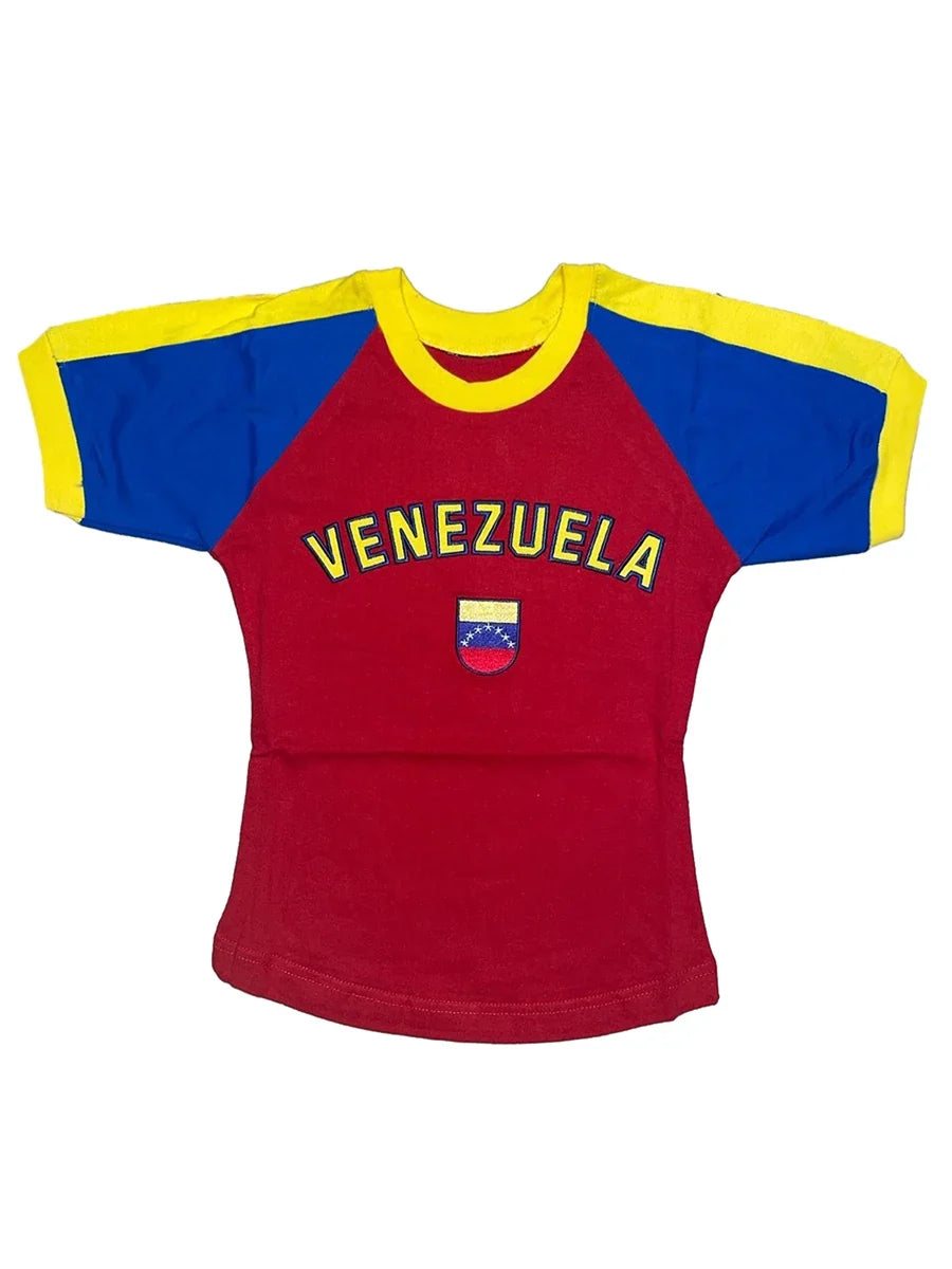 Venezuela Crop Top — vista posteriore