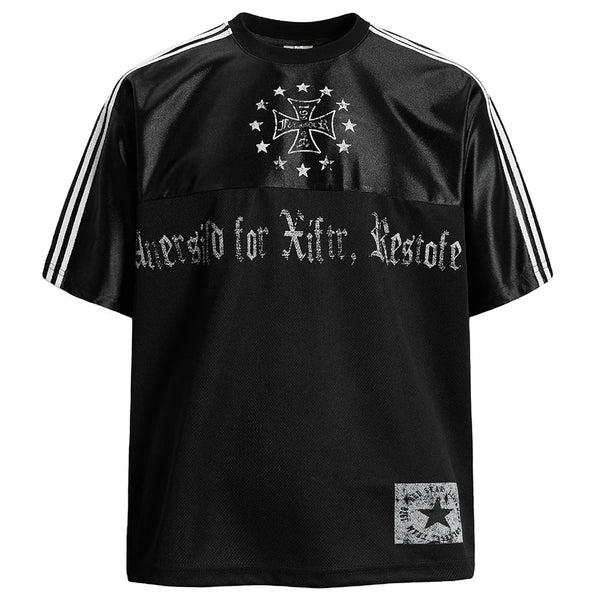 Y2K Vintage Biker Old School Training Jersey