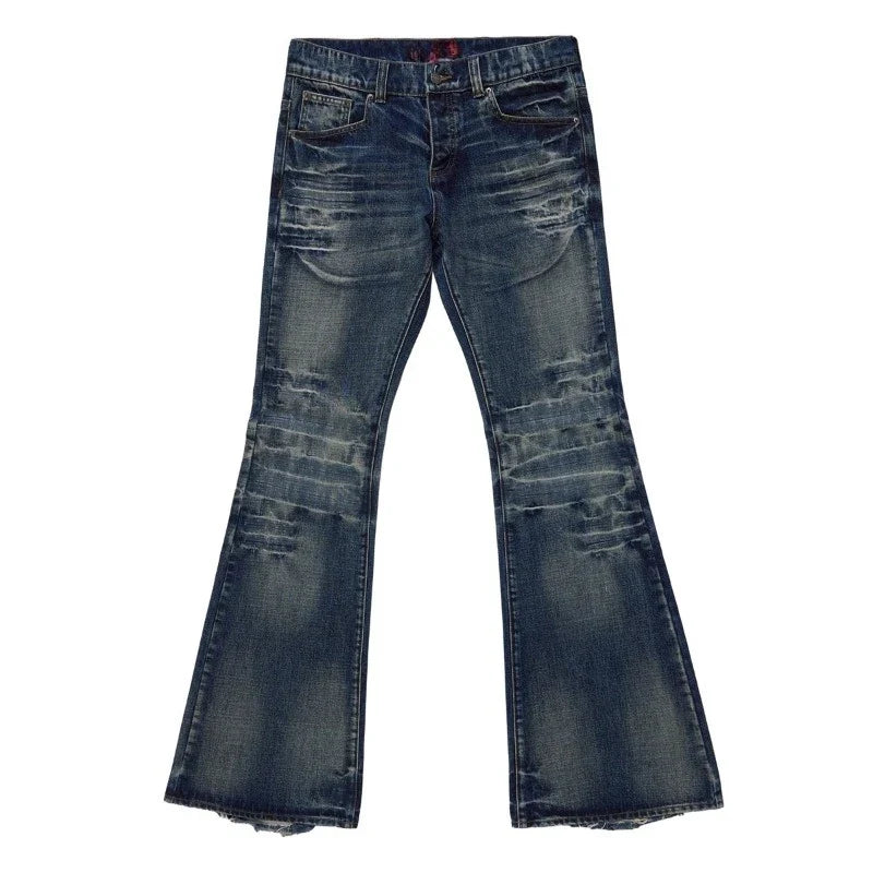 Vintage Bootcut Jeans Flared Jeans — vista laterale
