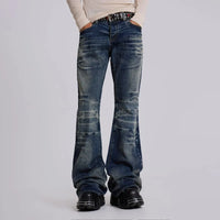 Vintage Bootcut Jeans Flared Jeans — vista posteriore